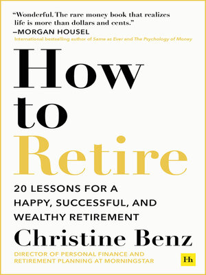 cover image of How to Retire